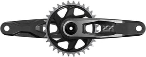 SRAM Cranksets and Arms SRAM XX Downhill T-Type Crankset - 150mm 7-Speed 34t 6mm Offset Chainring Direct Mount 56.5mm Chainline DUB DH Spindle BLK