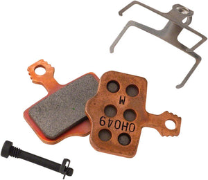 SRAM Disc Brake Pads SRAM Disc Brake Pads - Sintered Compound Steel Backed Powerful For Level Elixir 2-Piece Road