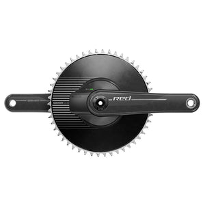 SRAM Power Meter Cranksets SRAM Red AXS 1x Aero Power Meter E1 Power Meter Crankset Speed: 12 Spindle: 28.99mm BCD: Direct Mount SRAM 8 Bolt 50 DUB 167.5mm Black Road