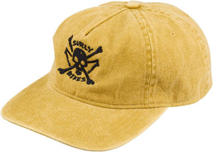 Surly Hats and Caps Surly Skullet Strap Back Hat - Mustard One Size
