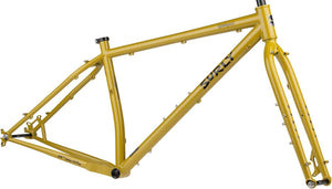 Surly Mountain Frame Small Surly Krampus Frameset - 29", Steel, Nose Drip Curry