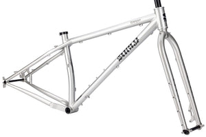 Surly Mountain Frame Surly Krampus Frameset - 29" Steel Salmon Skin Silver Large