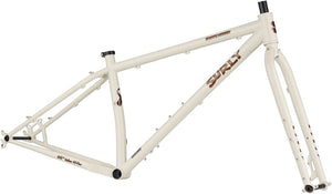 Surly Mountain Frame X-Small Surly Karate Monkey Frameset - 27.5", Steel, Snow Mold White