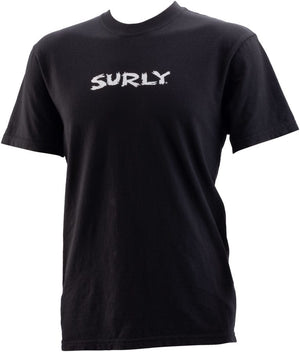 Surly Shirts Surly Scratchy Logo Short Sleeve T-Shirt - Unisex Black Large