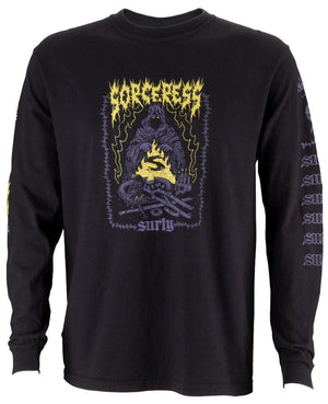 Surly Shirts Surly Sorceress Long Sleeve Shirt Black - Small