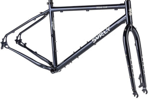 Surly Touring Frames Surly Bridge Club Frameset - 27.5" Steel Squid Ink Small