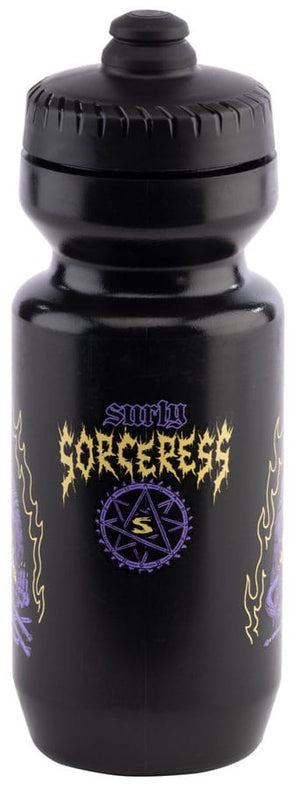 Surly Water Bottles Surly Sorceress Waterbottle 22oz Black