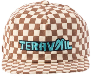 Teravail Hats and Caps Teravail Artist Series: Joshua Noom Trip Hat - Rust Checkerboard One Size