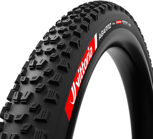 Vittoria Tires Vittoria Agarro Tire - 29 x 2.4 Tubeless Folding BLK 4C Trail TNT Graphene G2.0