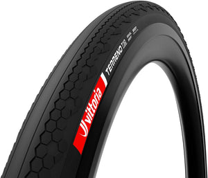 Vittoria Tires Vittoria Terreno T10 Hardpack Tire - 700 x 37 Clincher Folding BLK Gravel Sport