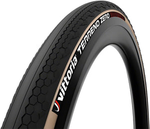 Vittoria Tires Vittoria Terreno Zero Tire - 700 x 40 Tubeless Folding Black/Tan G2.0