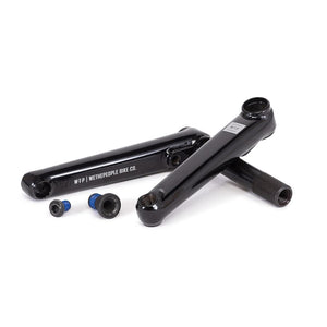 We The People BMX Cranksets 170Mm We The People Legacy Crankset Spindle: 22mm Black BMX Set