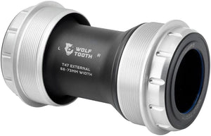 Wolf Tooth Bottom Brackets Wolf Tooth T47 External Bottom Bracket - T47 External 68/73mm For SRAM DUB Spindle Raw Silver