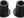 Wolf Tooth Chainring Bolts and Hardware Black Wolf Tooth 30T Alloy Chainring Bolts - 104 x 30T, Rings 10mm long, 4-Pieces