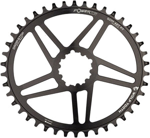 Wolf Tooth Chainrings Wolf Tooth Elliptical Direct Mount Chainring - 42t SRAM Direct Mount 6mm Offset Drop-Stop B Flattop Compatible BLK