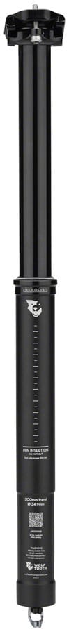 Wolf Tooth Dropper Posts 34.9Mm / 200Mm Wolf Tooth Resolve Dropper Seatpost