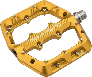 Wolf Tooth Pedals Gold / Large Wolf Tooth Waveform Pedals