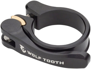 Wolf Tooth Seatpost Parts and Accessories Wolf Tooth Components Quick Release Seatpost Clamp - 29.8mm QR Black